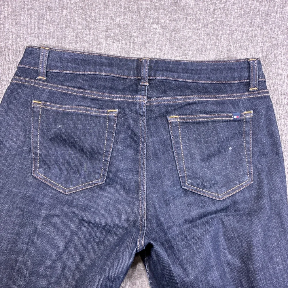 Tommy Hilfiger Bootcut Jeans Women 8R Indigo Stretch Denim